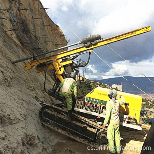 Equipo de perforación de anclaje de tierra para la construcción